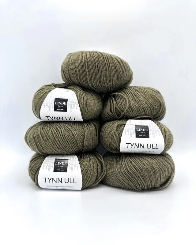 Linde garn - Tynn ull