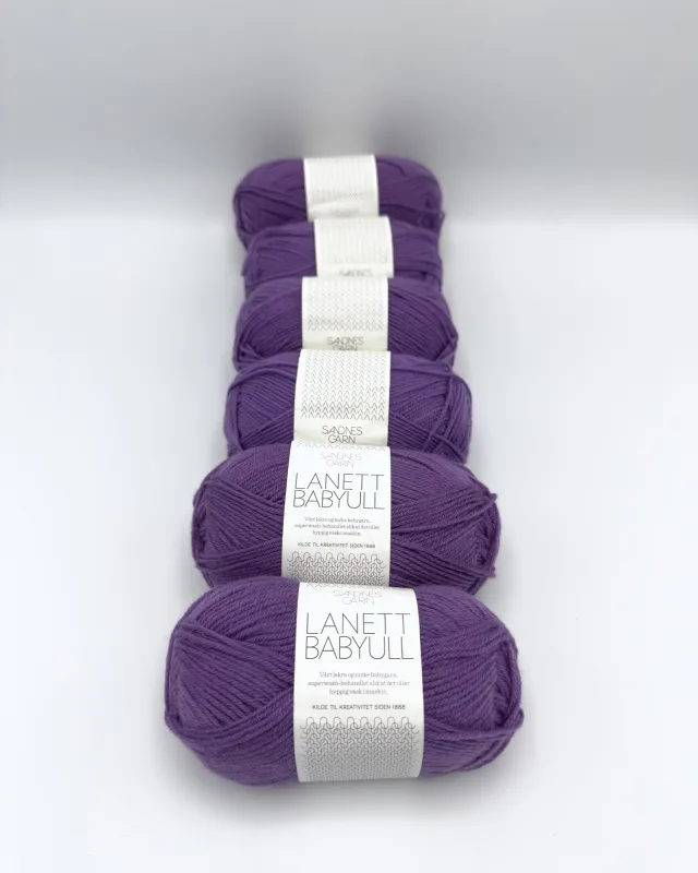 Sandnes garn - Babyull Lanett