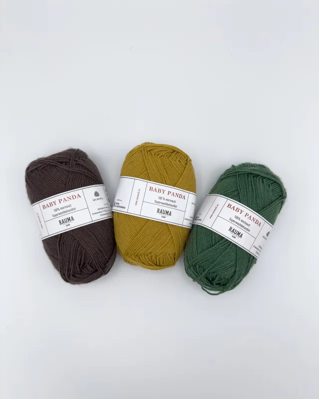 Rauma garn - Babygarn/Baby Panda